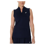 Women's Court Tennis Tank Midnight-Apparel-Asics-2042A370-400S25-3-Tennis Express