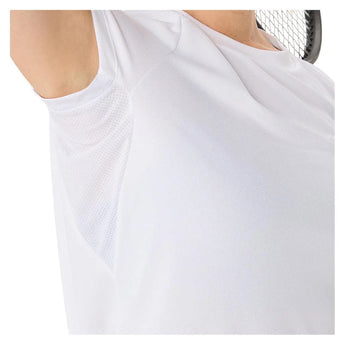 Women's Court Short Sleeve Tennis Top Brilliant White-Apparel-Asics-2042A371-100S25-7-Tennis Express
