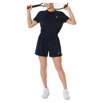 Women's Court 2-n-1 Tennis Short Midnight-Apparel-Asics-2042A375-400S25-5-Tennis Express