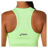 Women's Match Jacquard Tennis Crop Top Illuminate Green-Apparel-Asics-2042A431-300S26-3-Tennis Express