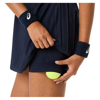 Women's Match Pleat Tennis Dress,Apparel,Asics,,,Tennis Express,2042A434_400_3