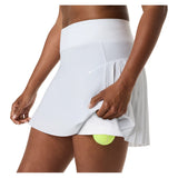 Women's Match Pleat Tennis Skort,Apparel,Asics,,,Tennis Express,2042A436_100_4
