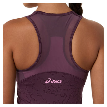 Women's New York Match Tennis Dress Dark Aubergine,Apparel,Asics,,,Tennis Express,2042A458_500_3
