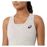 Women's New York Match Tennis Crop Top Soft Oat,Apparel,Asics,,,Tennis Express,2042A459_250_3