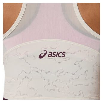 Women's New York Match Tennis Crop Top Soft Oat,Apparel,Asics,,,Tennis Express,2042A459_250_4