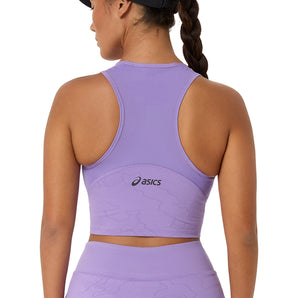 Women's New York Night Energy Match Tennis Crop Top Faded Plum,Apparel,Asics,,,Tennis Express,2042A460_500_2