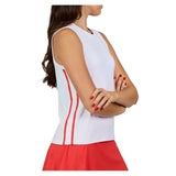 Women's Full Tennis Tank Hibiscus,Apparel,Sofibella,,,Tennis Express,2052-HIB-1
