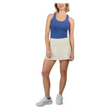 Women's 13 Inch Tennis Skort Alabaster, Sofibella, Tennis Express, 2058-ALBH26-3