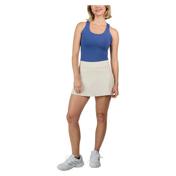 Women's 13 Inch Tennis Skort Alabaster, Sofibella, Tennis Express, 2058-ALBH26-3