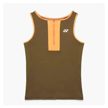Women's Tournament Zip Tennis Tank-Apparel-Yonex-20833-F25-B-Tennis Express