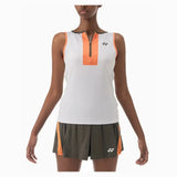 Women's Tournament Zip Tennis Tank-Apparel-Yonex-20833-F25-W-Tennis Express