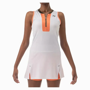 Women's Tournament Tennis Dress with Inner Shorts-Apparel-Yonex-20835-F25-Tennis Express