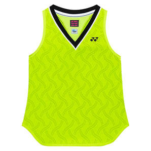 Women's Tournament Tennis Tank,Apparel,Yonex,Fresh Lime,XS,Tennis Express,20921_680_1