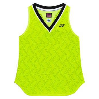 Women's Tournament Tennis Tank,Apparel,Yonex,Fresh Lime,XS,Tennis Express,20921_680_1