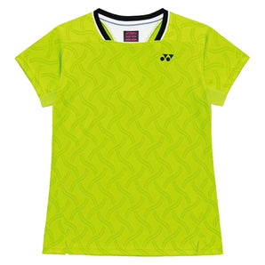 Women's Tournament Crew Neck Tennis Shirt,Apparel,Yonex,Fresh Lime,XS,Tennis Express,20922-GL