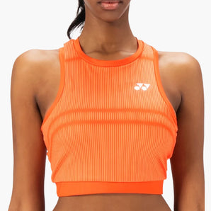 Women's Tournament Tennis Tank,Apparel,Yonex,Cyber Orange,XS,Tennis Express,20926-Orange