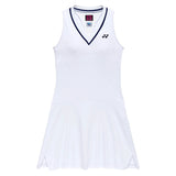 Women's Tournament Tennis Dress with Inner Shorts White,Apparel,Yonex,White,XS,Tennis Express,20930Y_1