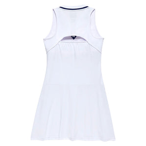 Women's Tournament Tennis Dress with Inner Shorts White,Apparel,Yonex,,,Tennis Express,20930Y_2