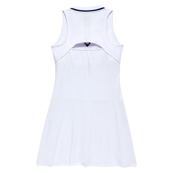 Women's Tournament Tennis Dress with Inner Shorts White,Apparel,Yonex,,,Tennis Express,20930Y_2