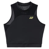 Women's Tournament Tennis Tank, Yonex, Black, Tennis Express, 20931-BLACK-1