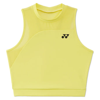 Women's Tournament Tennis Tank, Yonex, Pale Yellow, Tennis Express, 20931-PALE-YELLOW-1