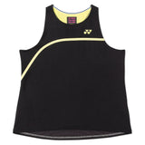 Women's Tournament Tennis Tank, Yonex, Black, Tennis Express, 20932-BLACK-1