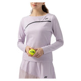 Women's Tournament Long Sleeve Tennis Shirt, Yonex, Tennis Express, 20934-2
