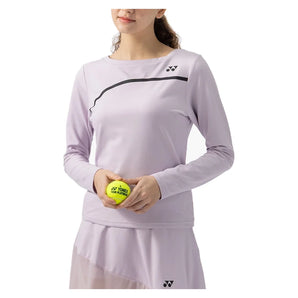 Women's Tournament Long Sleeve Tennis Shirt, Yonex, Tennis Express, 20934-2