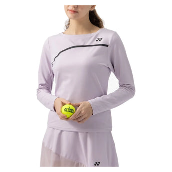 Women's Tournament Long Sleeve Tennis Shirt, Yonex, Tennis Express, 20934-2