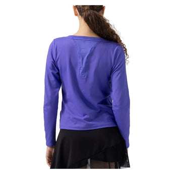 Women's Tournament Long Sleeve Tennis Shirt, Yonex, Tennis Express, 20934-4
