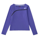 Women's Tournament Long Sleeve Tennis Shirt, Yonex, Prune, Tennis Express, 20934-PRUNE-1