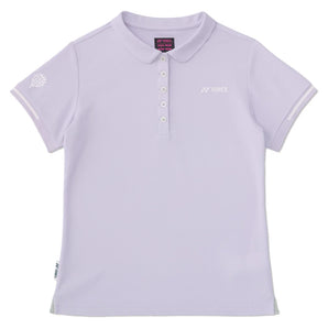 Women's Nature Series Tennis Polo, Yonex, 510 Pale Lilac, Tennis Express, 21006EX-F26-510-PALE-LILAC-1