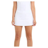 Women's 13 inch Tennis Skort White-Apparel-Sofibella-2106EQU-WHTU25-Tennis Express
