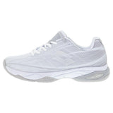 Women's Mirage 300 Speed Tennis Shoes All White and Silver Metal 2,Footwear,Lotto,,,Tennis Express,210741-1GNB-1
