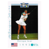 Monique Javer Signed Women's Card-Memorabilia-Netpro-2136-DEFAULT-L-Tennis Express