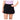Women's UV Colors 14 Inch Tennis Skort Black