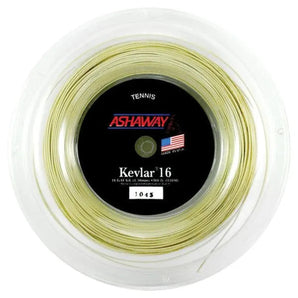 White - Kevlar 1.30/16g 360 Foot String Reel-Strings-Ashaway-2237-DEFAULT-L-Tennis Express