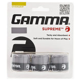 Supreme Overgrips-Accessories-Gamma-2255-GREY-L-Tennis Express
