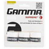 Supreme Overgrips-Accessories-Gamma-2255-WHITE-L-Tennis Express