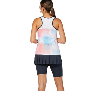 Womens Shades of Pink Racerback Tennis Tank Shades of Pink-Apparel-Sofibella-2256-SOPF24-1-Tennis Express