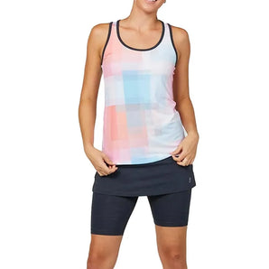 Womens Shades of Pink Racerback Tennis Tank Shades of Pink-Apparel-Sofibella-2256-SOPF24-Tennis Express
