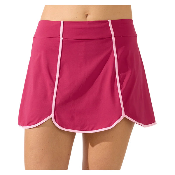 Women's Farah 13.5 Inch Tennis Skort Berry, Bobbe, Berry, Tennis Express, 226-126F26-BERRY-1