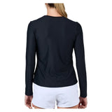 Women's Long Sleeve Tennis Top,Apparel,Sofibella,,,Tennis Express,2265N-1