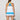 Womens New Wave 24 Inch Tennis Tank with Built-In Bra White and Azure-Apparel-Sofibella-2279-NWAF24-1-2-[Sku]-Tennis Express