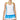 Womens New Wave 24 Inch Tennis Tank with Built-In Bra White and Azure-Apparel-Sofibella-2279-NWAF24-X-4-[Sku]-Tennis Express