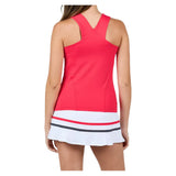 Women's Style Icons Racerback Tennis Tank Berry Red-Apparel-Sofibella-2288-BER-2-Tennis Express