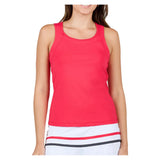 Women's Style Icons Racerback Tennis Tank Berry Red-Apparel-Sofibella-2288-BER-Tennis Express