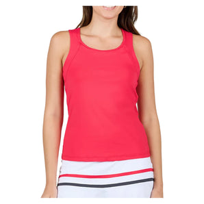 Women's Style Icons Racerback Tennis Tank Berry Red-Apparel-Sofibella-2288-BER-Tennis Express