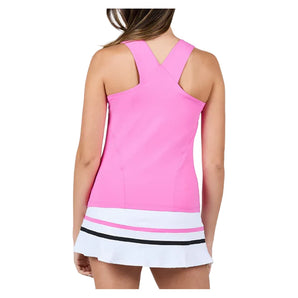 Women's Style Icons Racerback Tennis Tank Super Pink-Apparel-Sofibella-2288-SUP.-2-Tennis Express