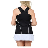 Women's Racerback Tennis Tank Black-Apparel-Sofibella-2288MYS-BLKH25-1-Tennis Express